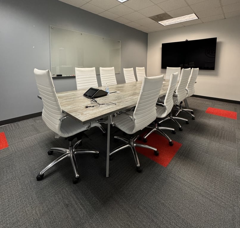 An interior shot of Innovate: Conference Room 503