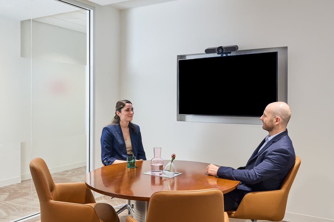 An interior shot of The Plaza Room