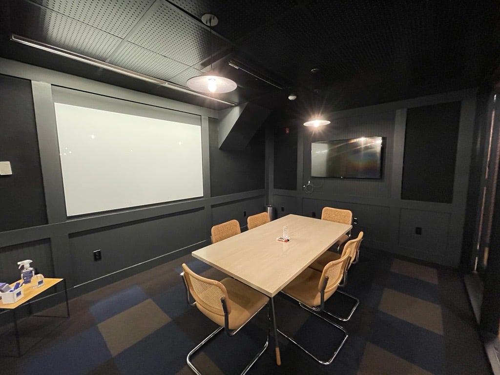 An interior shot of sky Conference Room