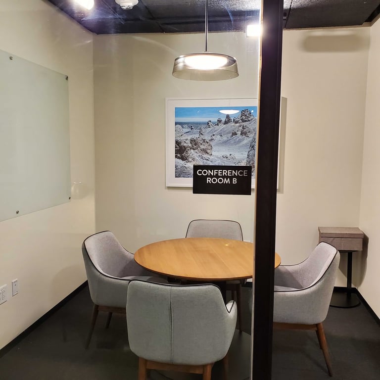 An interior shot of Conference B