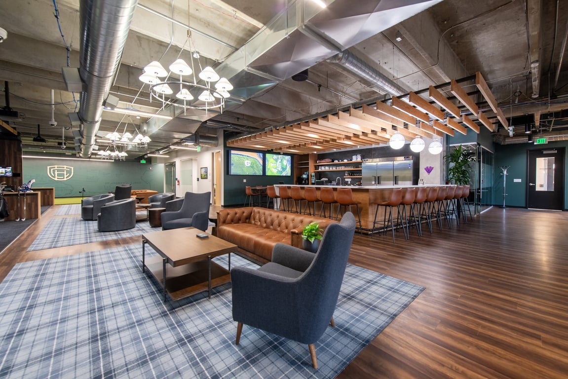 An interior shot of Golf Lounge and Bar - Event Space