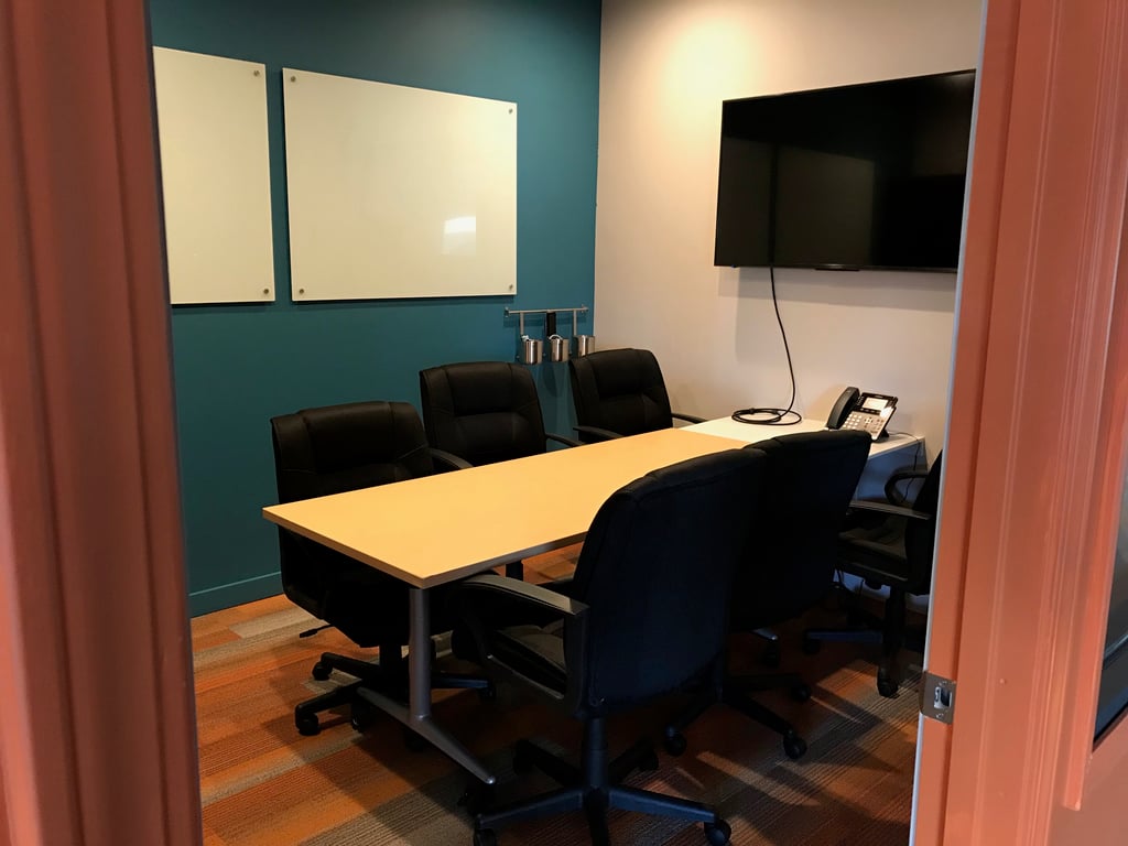 An interior shot of Blue Room