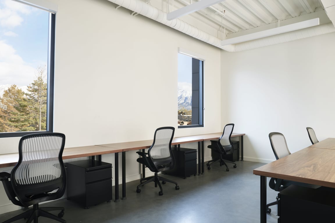 An interior shot of Large Private Office