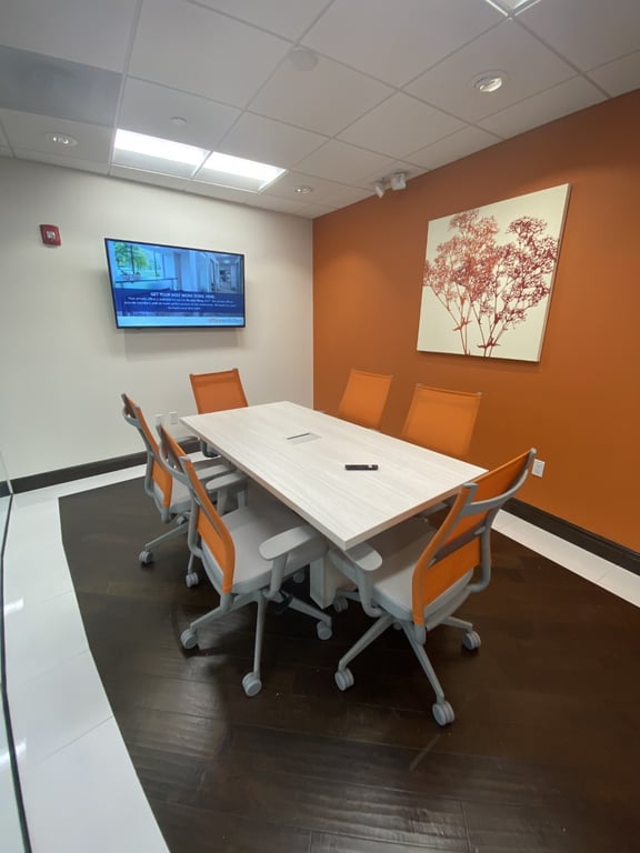 An interior shot of Small Conference Room