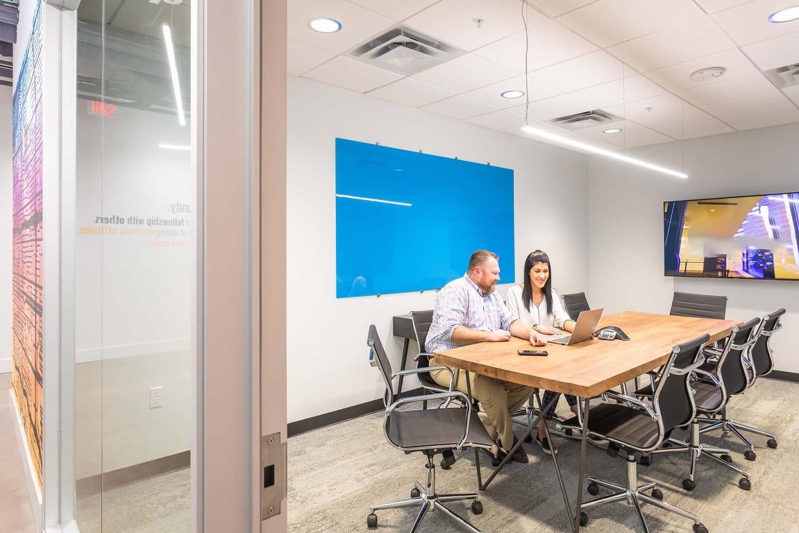 An interior shot of Conference Room 2