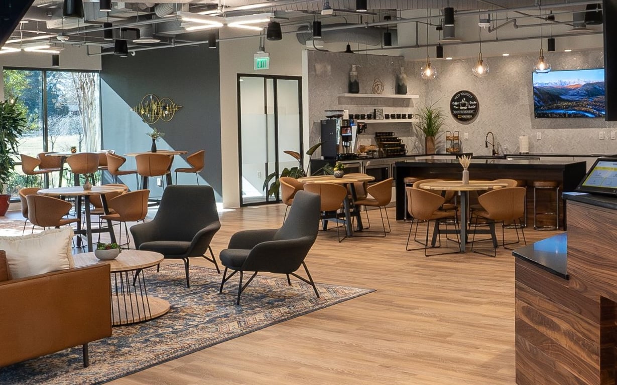An interior shot of Event Space