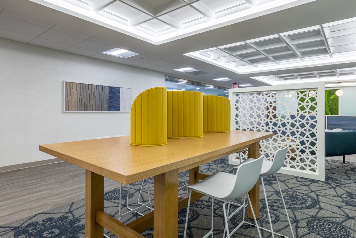 An interior shot of Metro Member Lounge