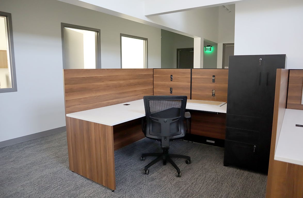 An interior shot of Drafting Desk B