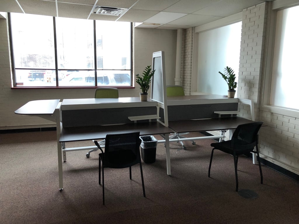 An interior shot of Epping District Coworking