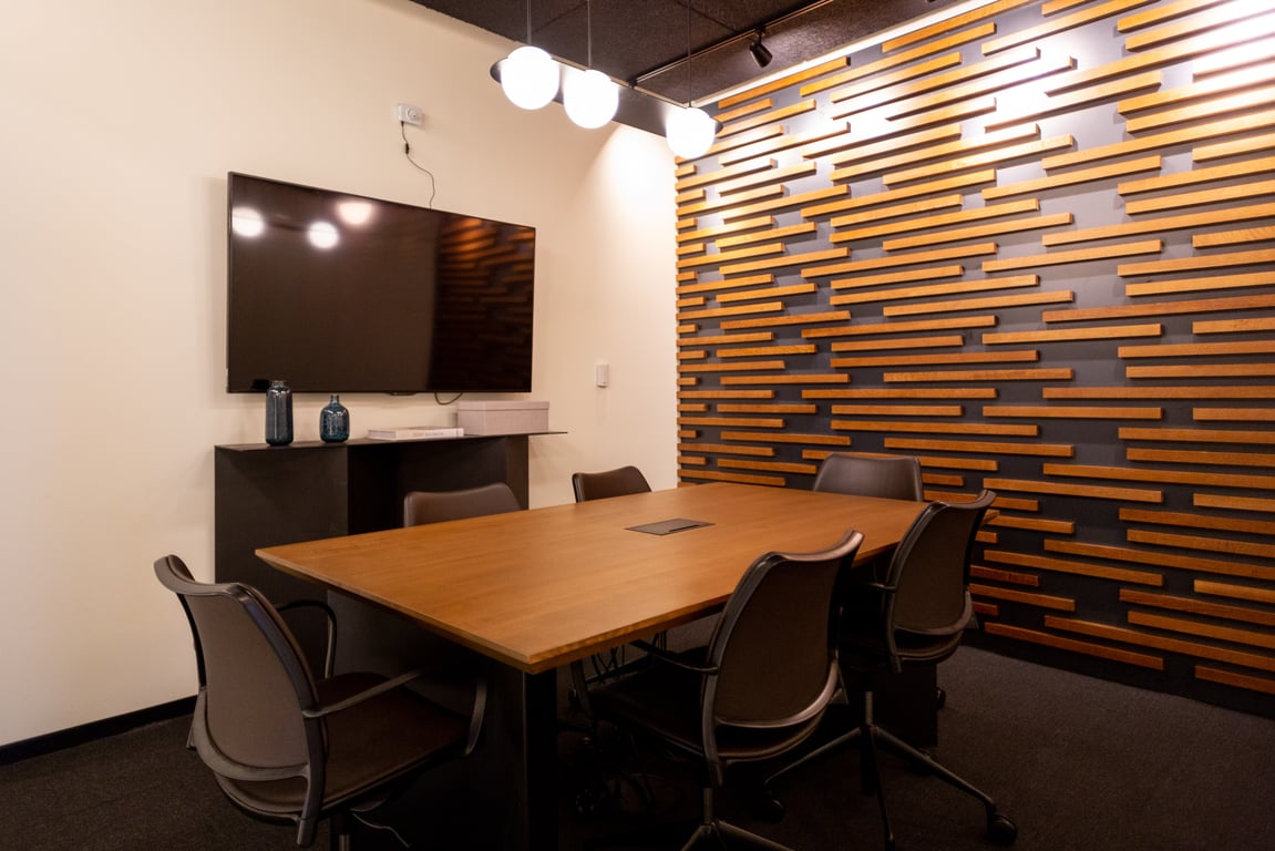 An interior shot of Conference B