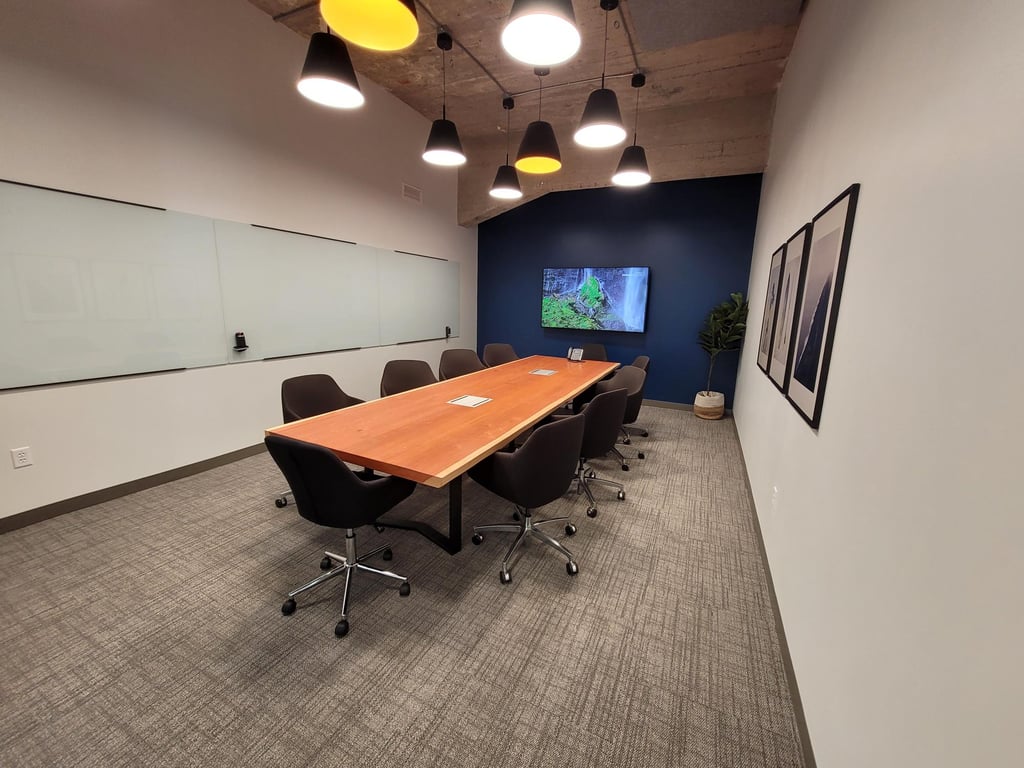 An interior shot of Lafayette Boardroom