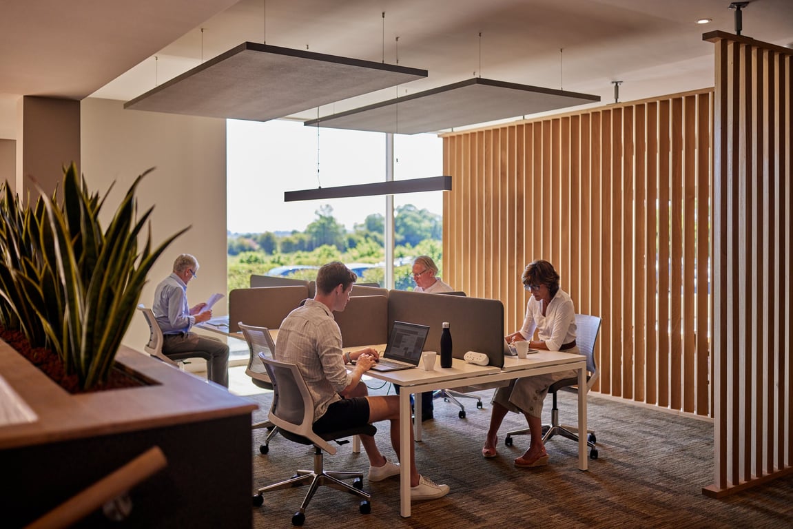 An interior shot of Bloxham Mill