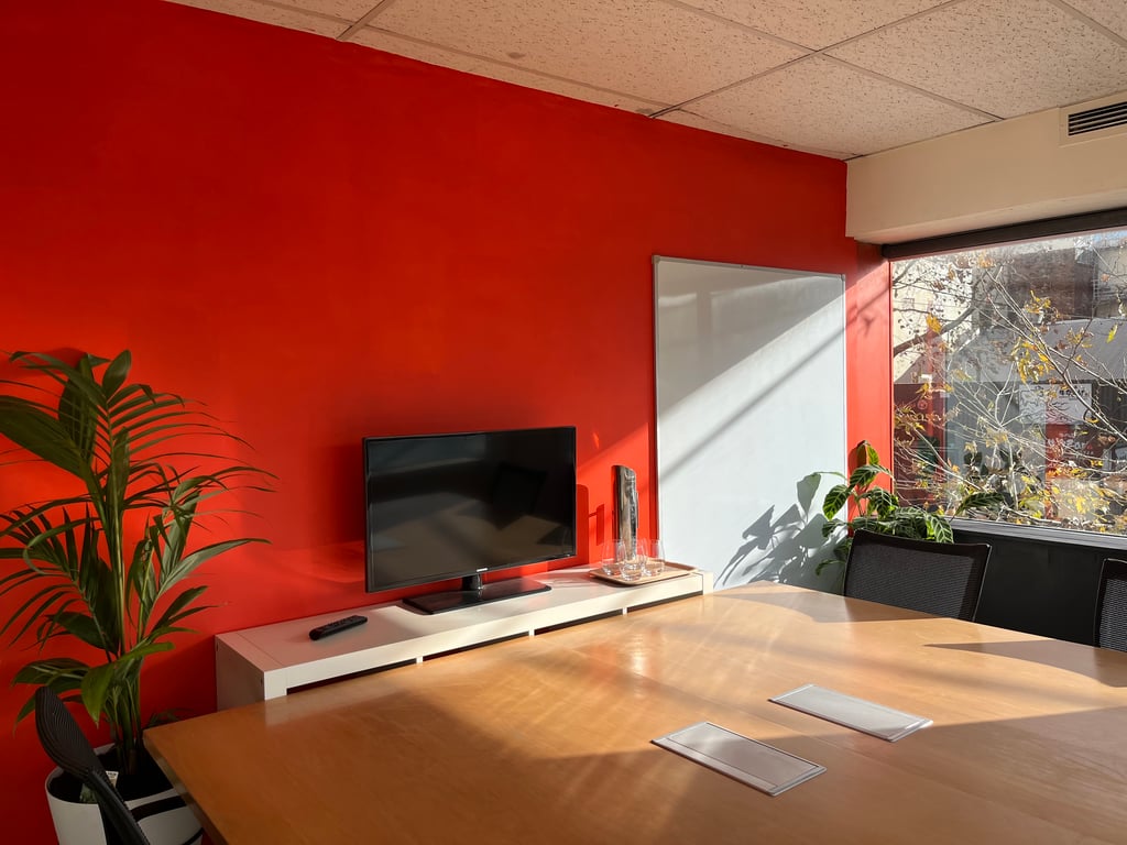 An interior shot of Meeting Room