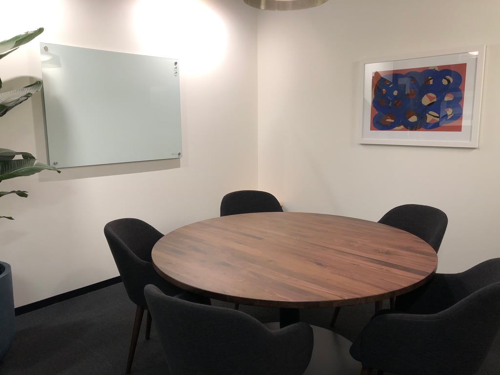 An interior shot of Conf. Room S