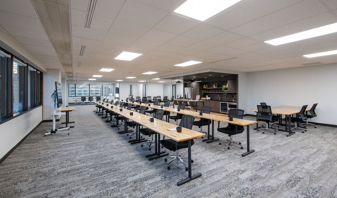 An interior shot of Training Suite
