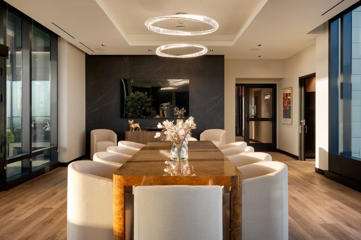 An interior shot of 39th Floor Conference Room