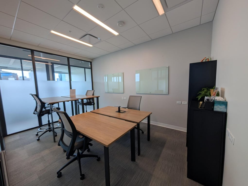 An interior shot of Private Day Office #2