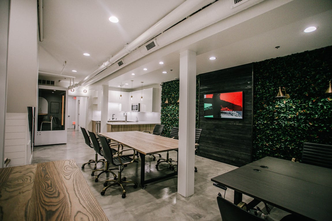 An interior shot of Lower Level Meeting Room