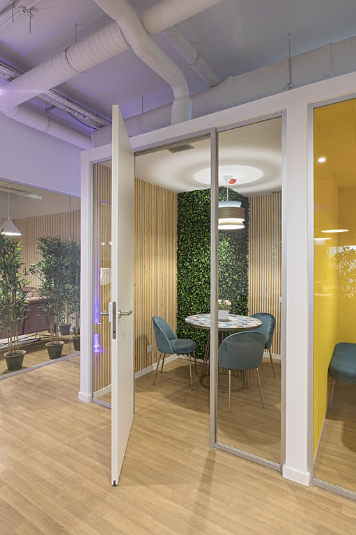 An interior shot of Quiet Room
