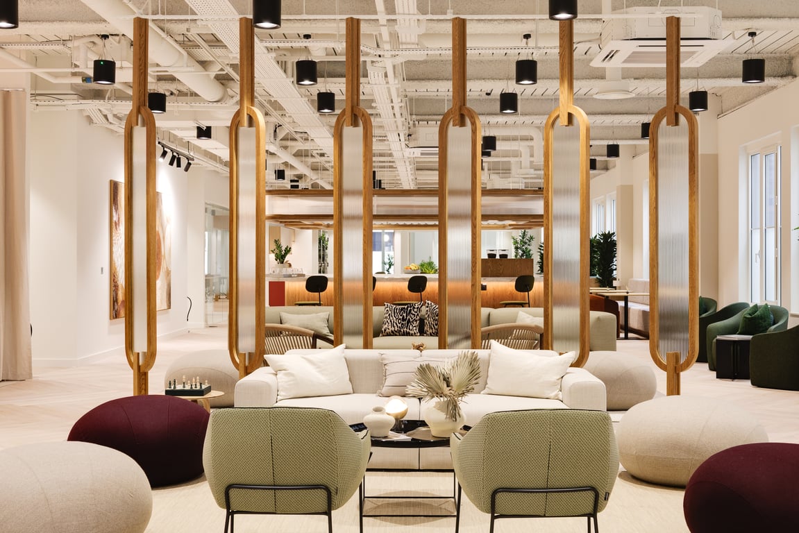 An interior shot of Vallist - Finlaison House