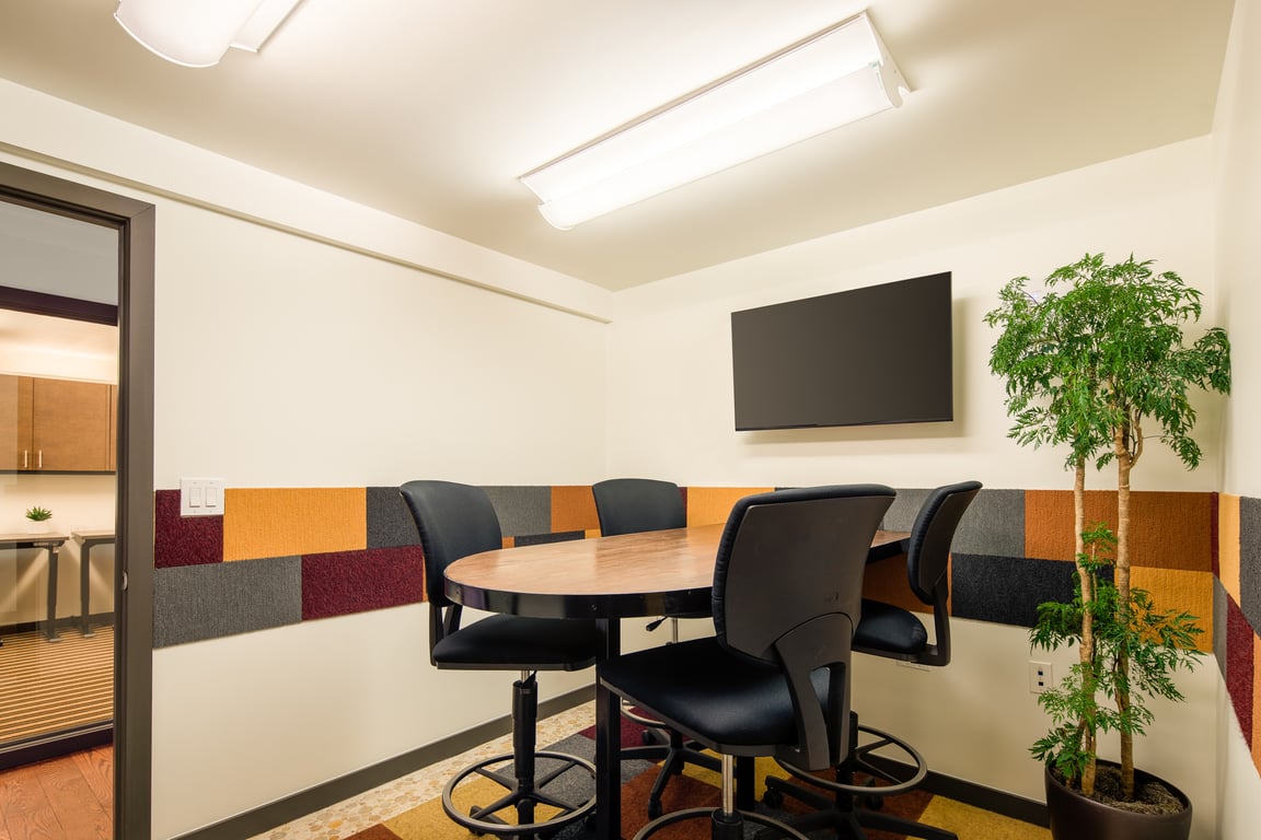 An interior shot of Meeting Room For Up to 5 Attendees