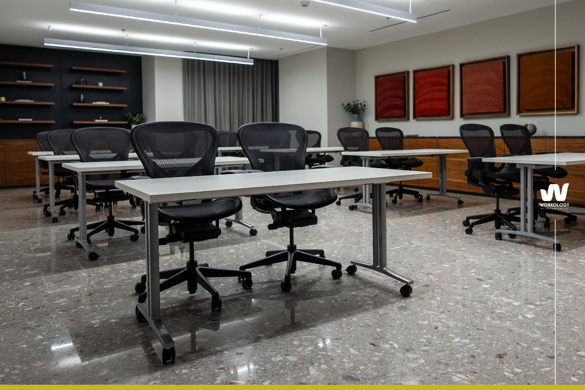 An interior shot of The Learning Room