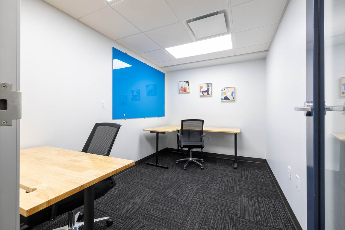 An interior shot of Private Day Office