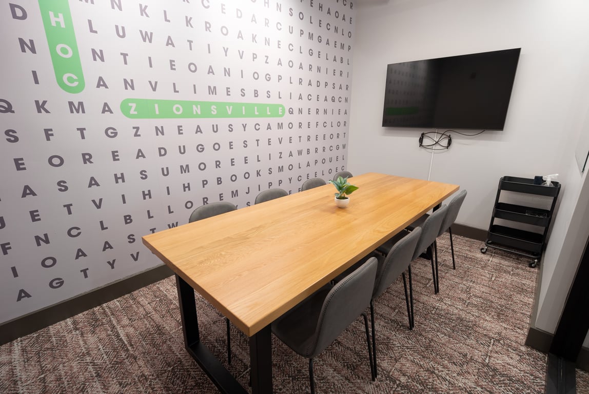 An interior shot of Word Room