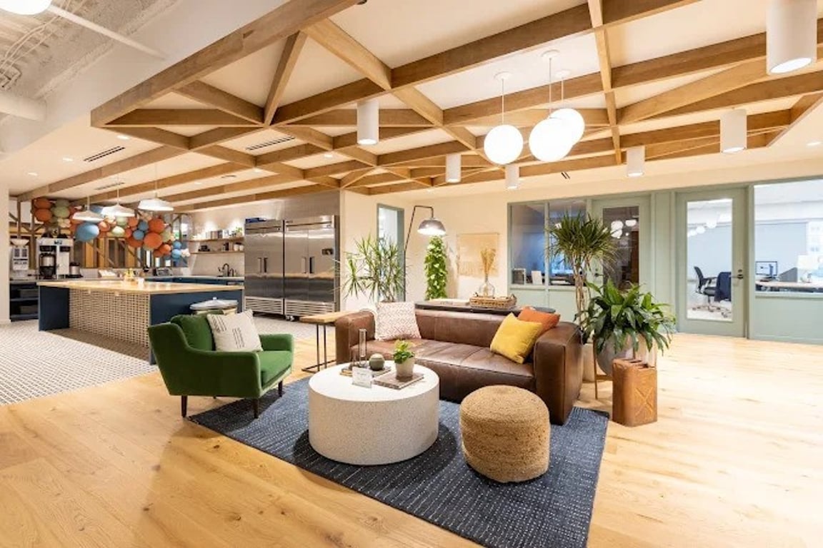An interior shot of Common Desk - Energy Square