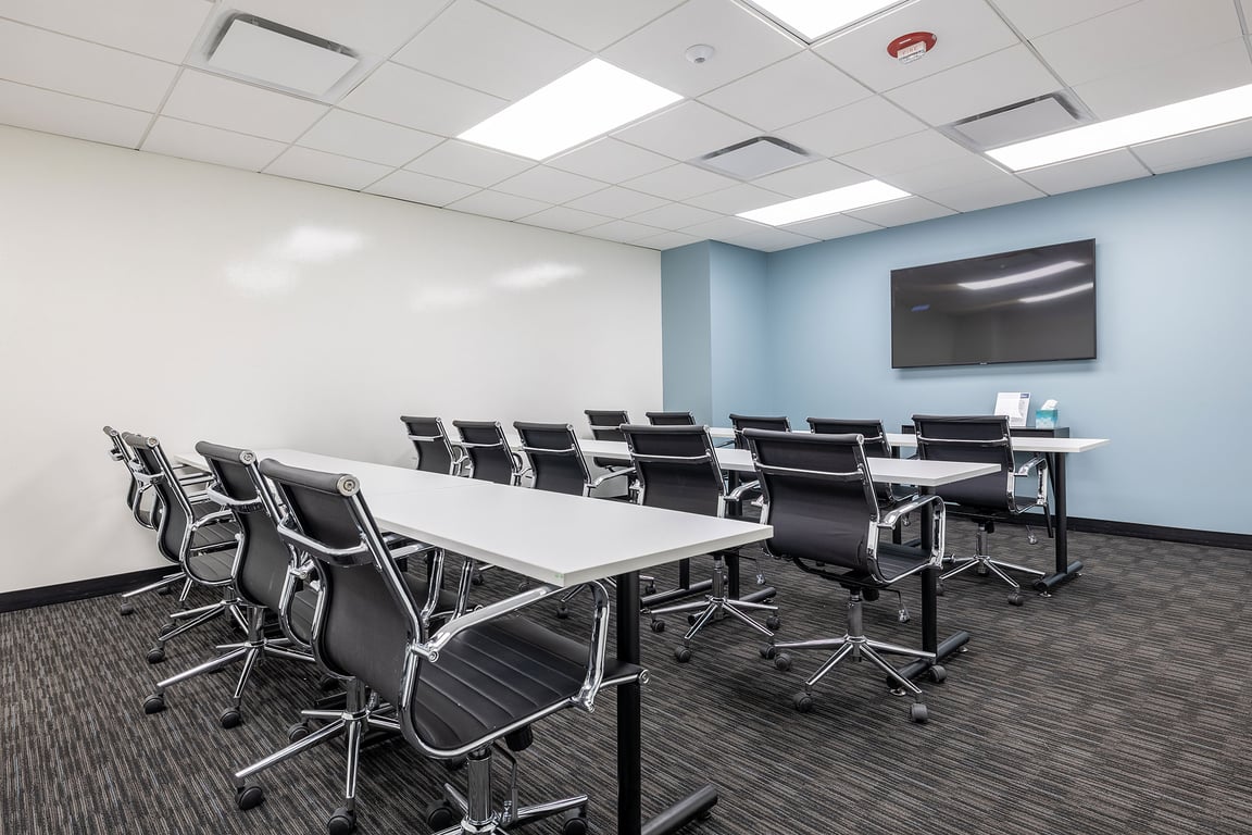 An interior shot of Training Suite