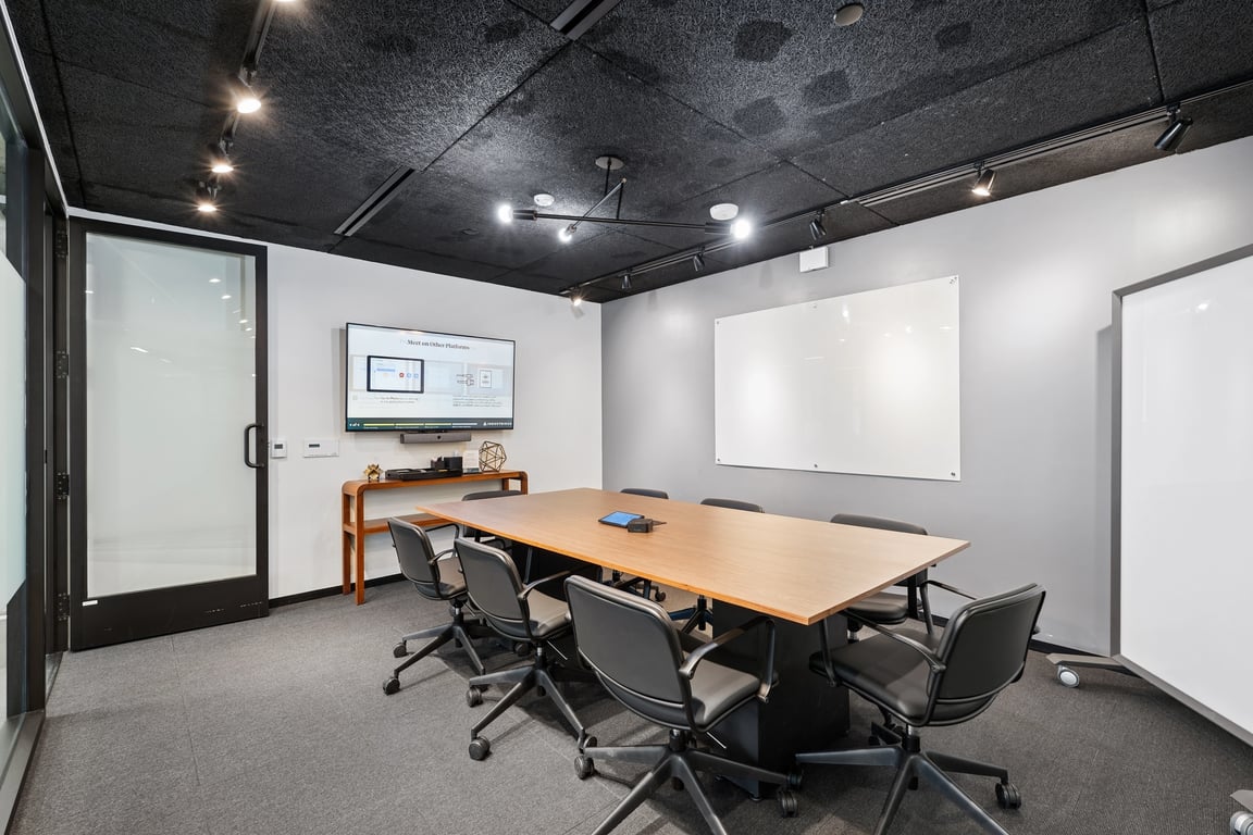 An interior shot of Conf 7-D