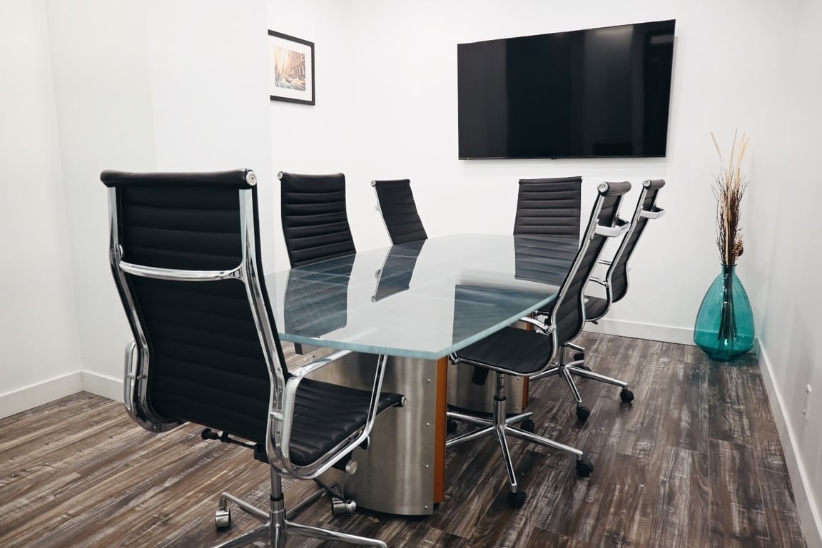 An interior shot of Conference Room B