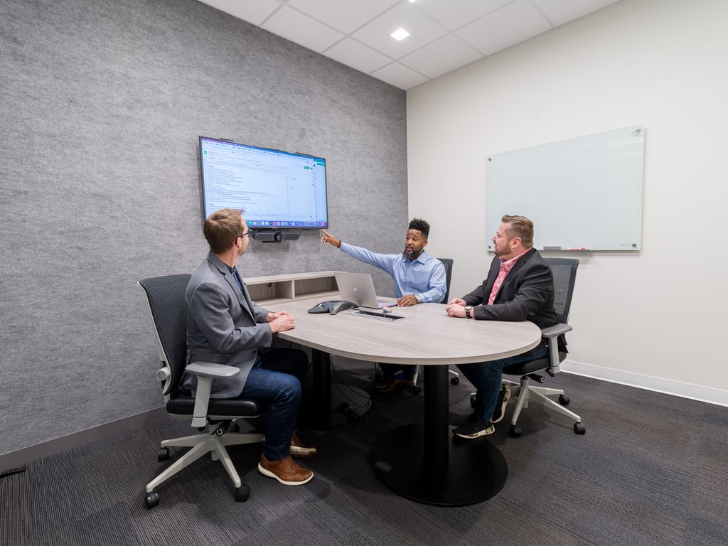 An interior shot of Conference Room 2