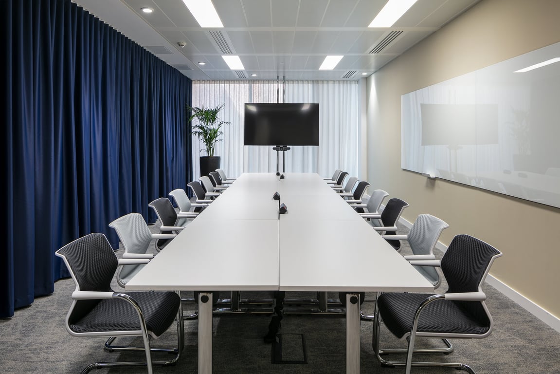 An interior shot of Azzurro