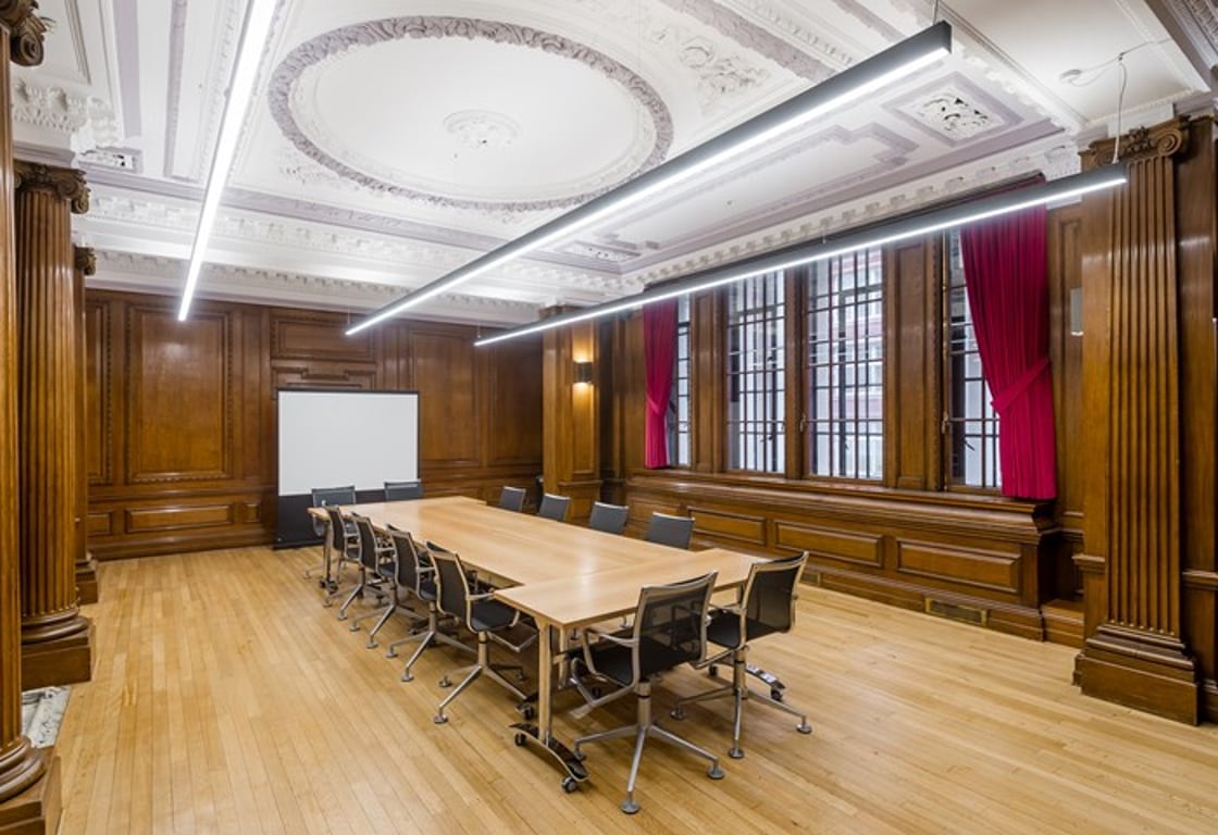 An interior shot of Board Room
