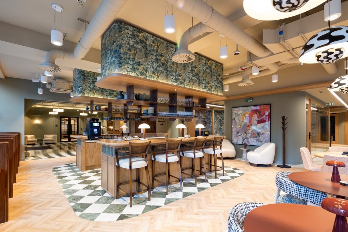 An interior shot of Landmark: Wogan House