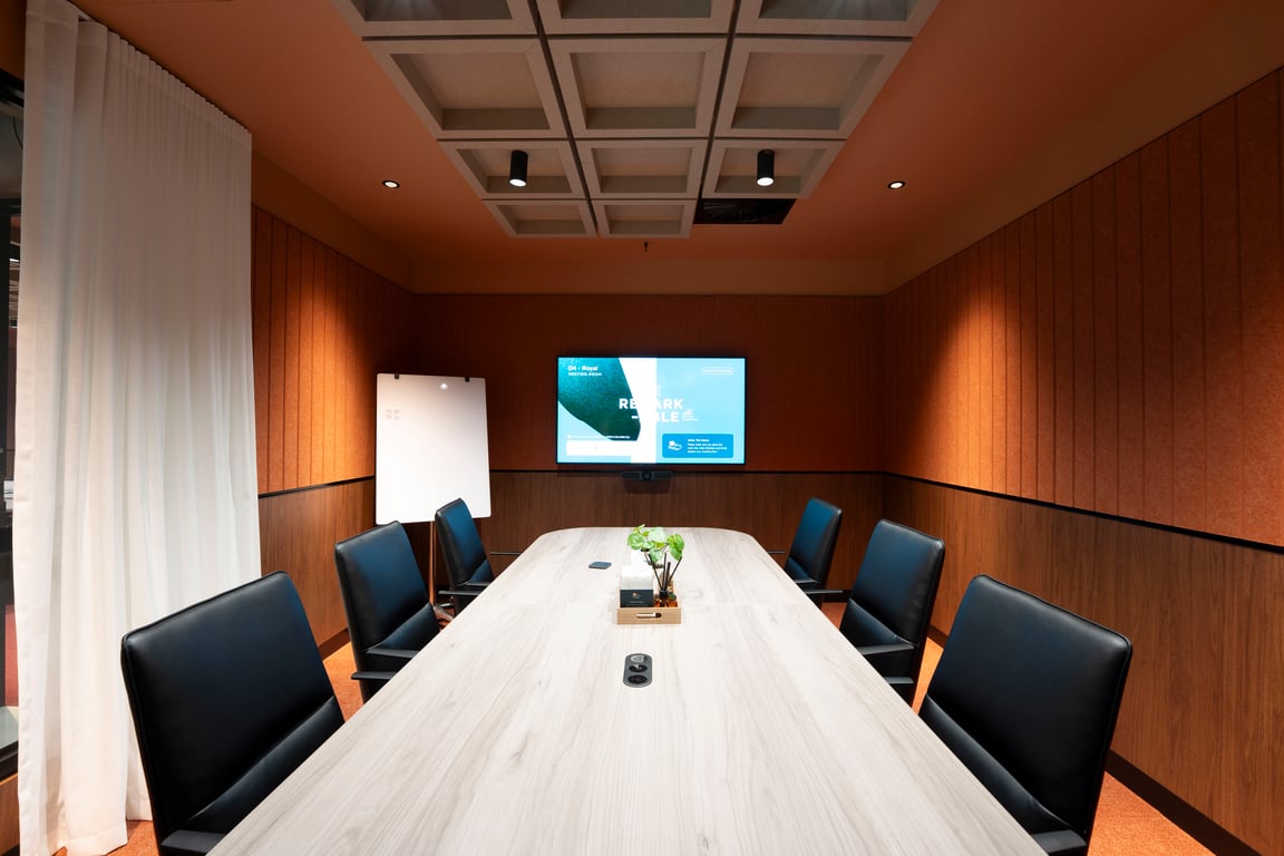 An interior shot of Royal Meeting Room