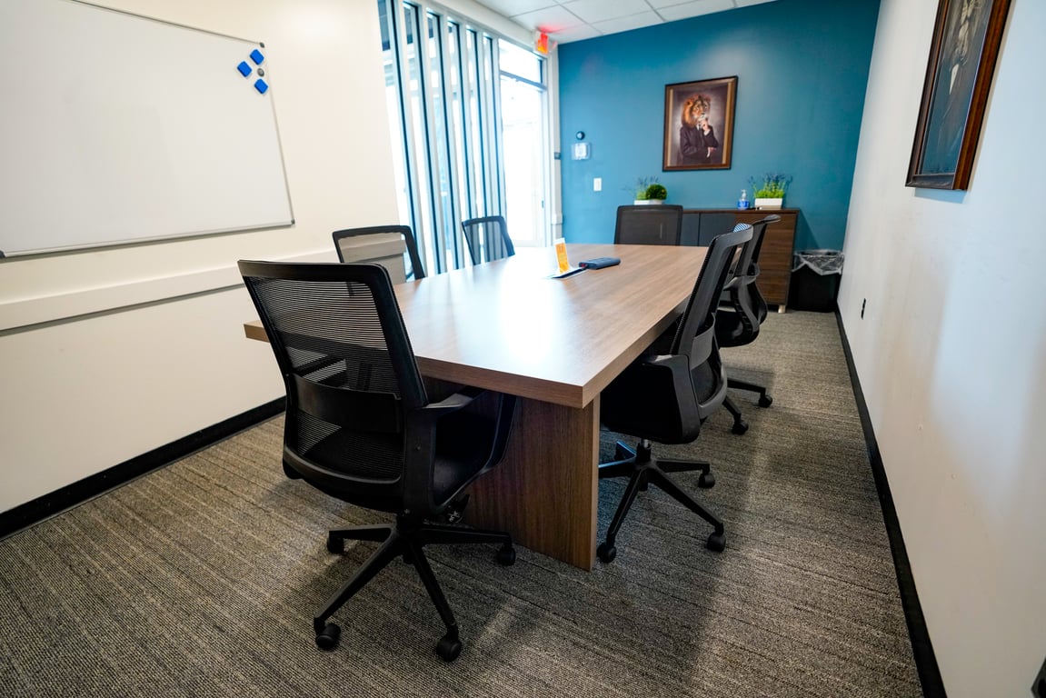 An interior shot of Cub Room / Small Professional Conference Room (1-6 People)