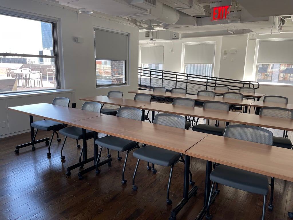 An interior shot of Atlas Ideation Studio