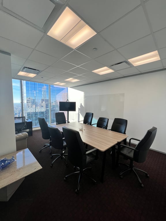An interior shot of 8 Person Meeting Room