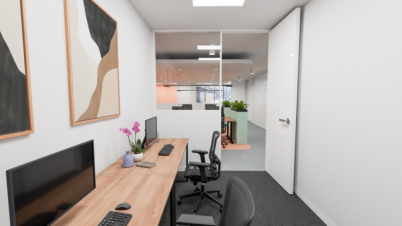 An interior shot of Suite 12