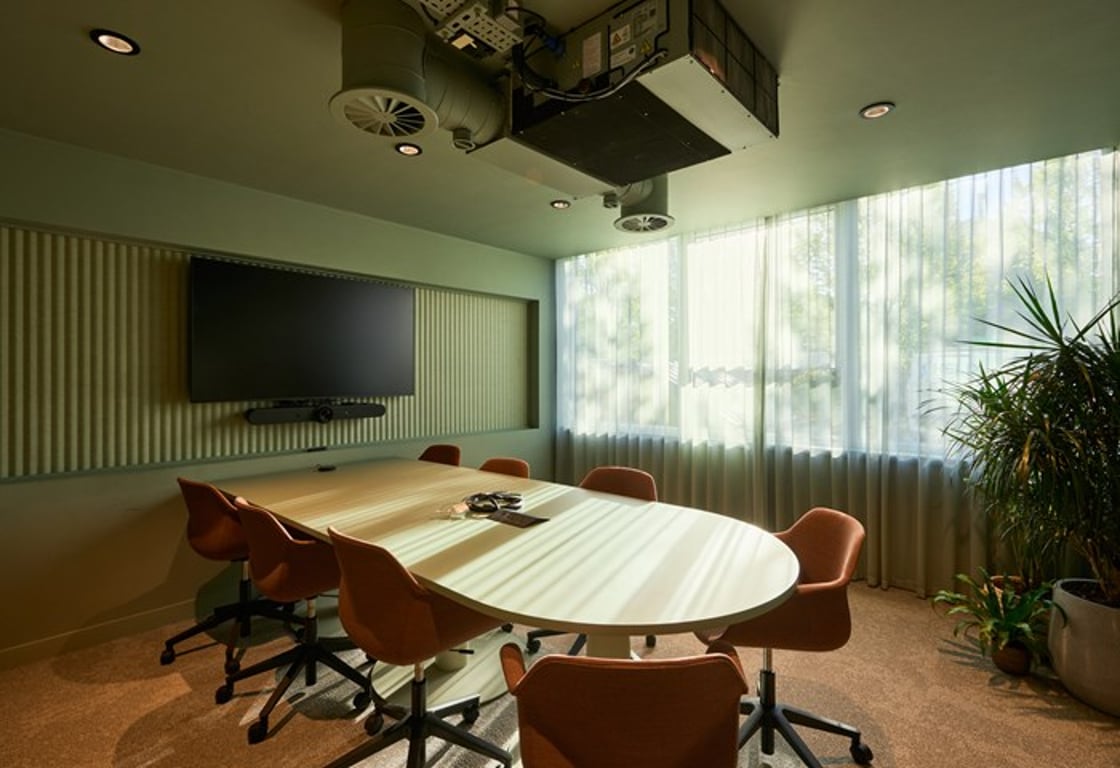 An interior shot of Room 1