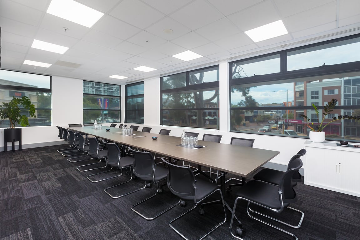 An interior shot of Kestrel Boadroom