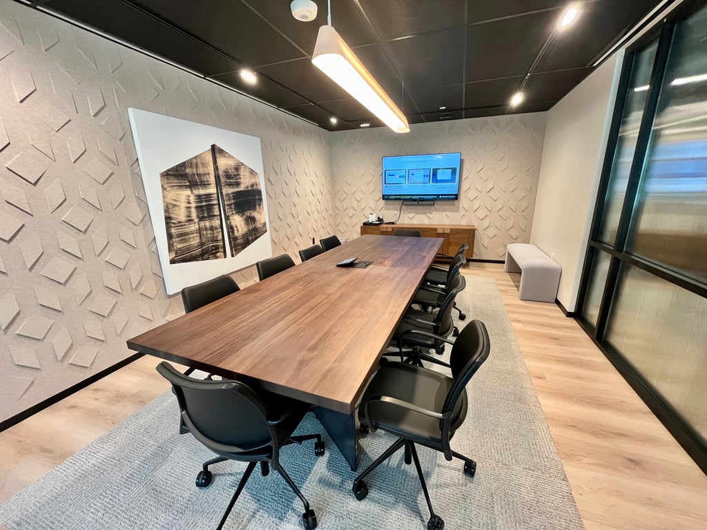 An interior shot of Conference A