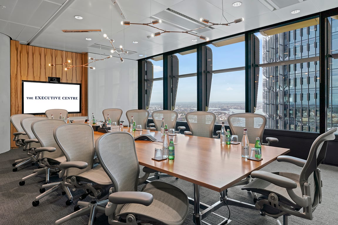 An interior shot of Boardroom 24A