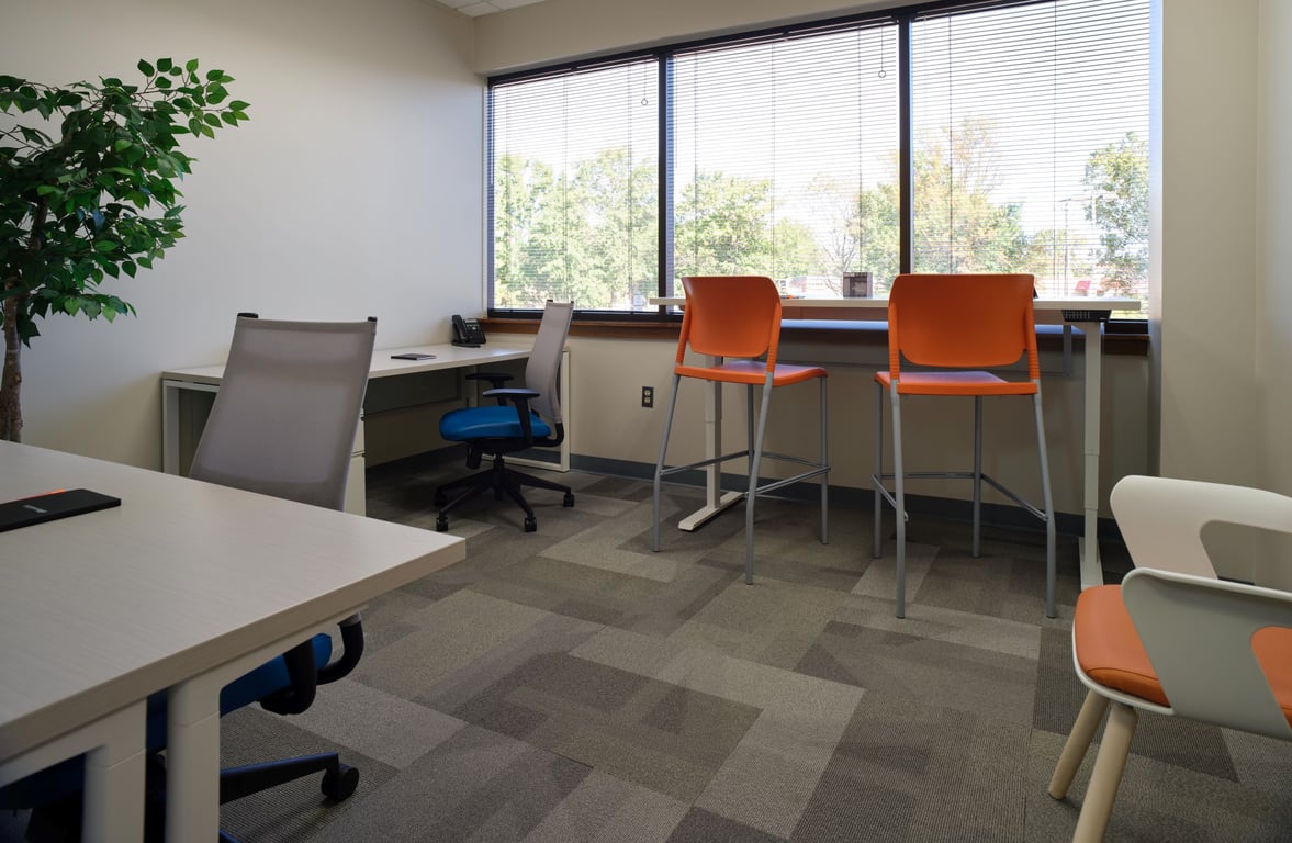 An interior shot of Large Private Office