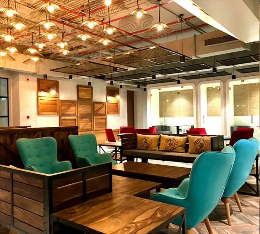 An interior shot of Awfis - BKC
