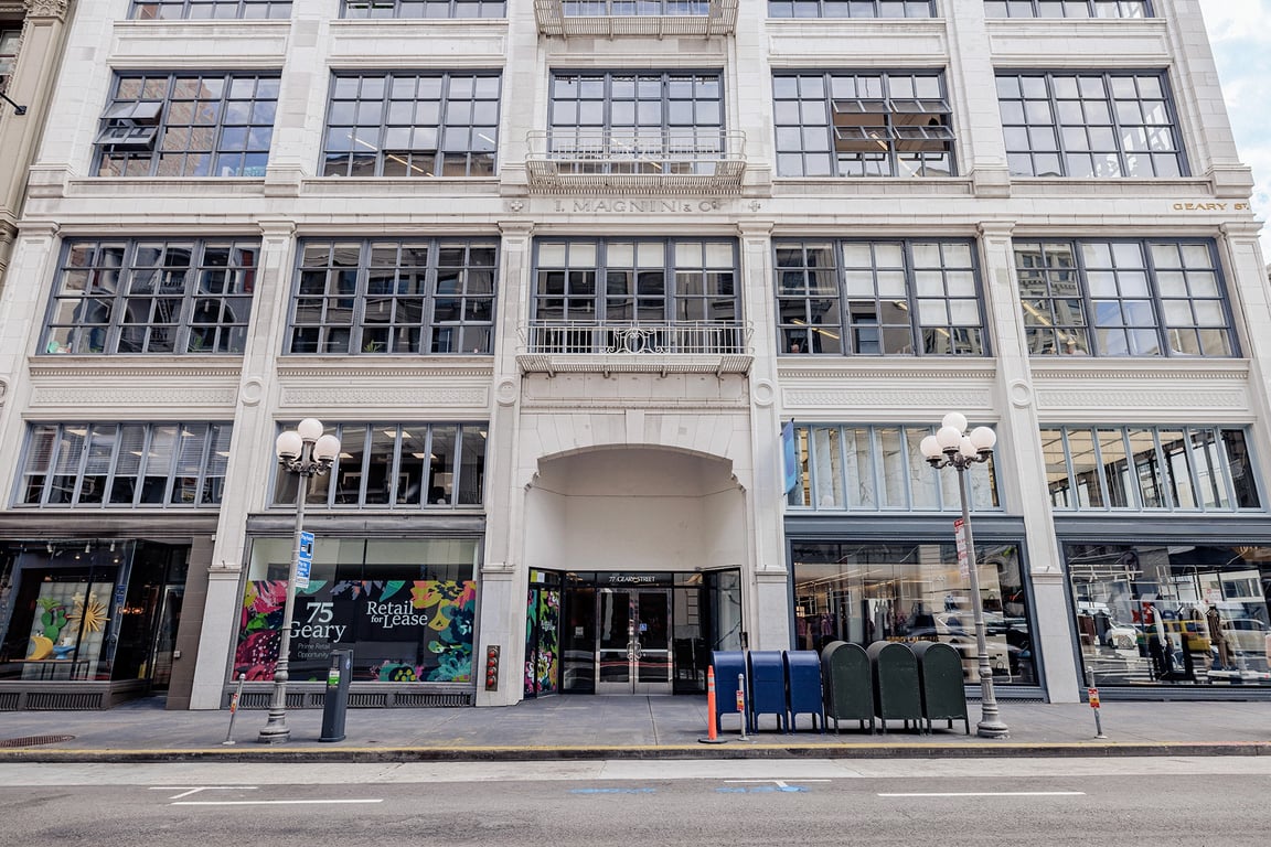 An interior shot of Industrious - San Francisco Union Square