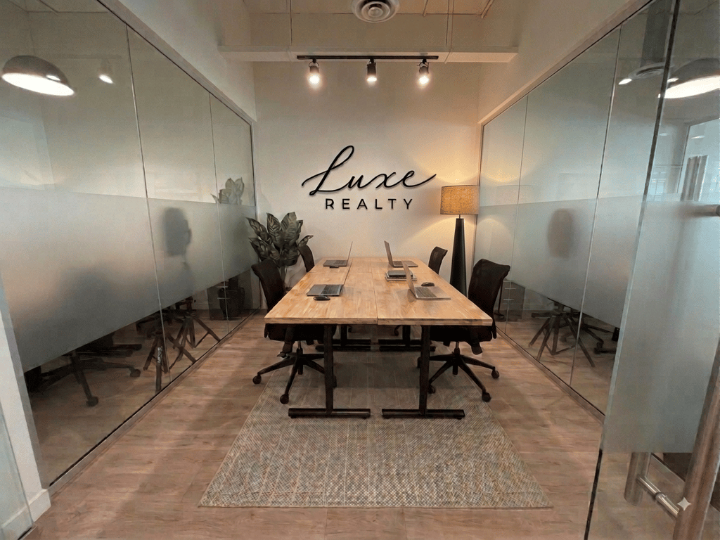 An interior shot of 4-Person Office