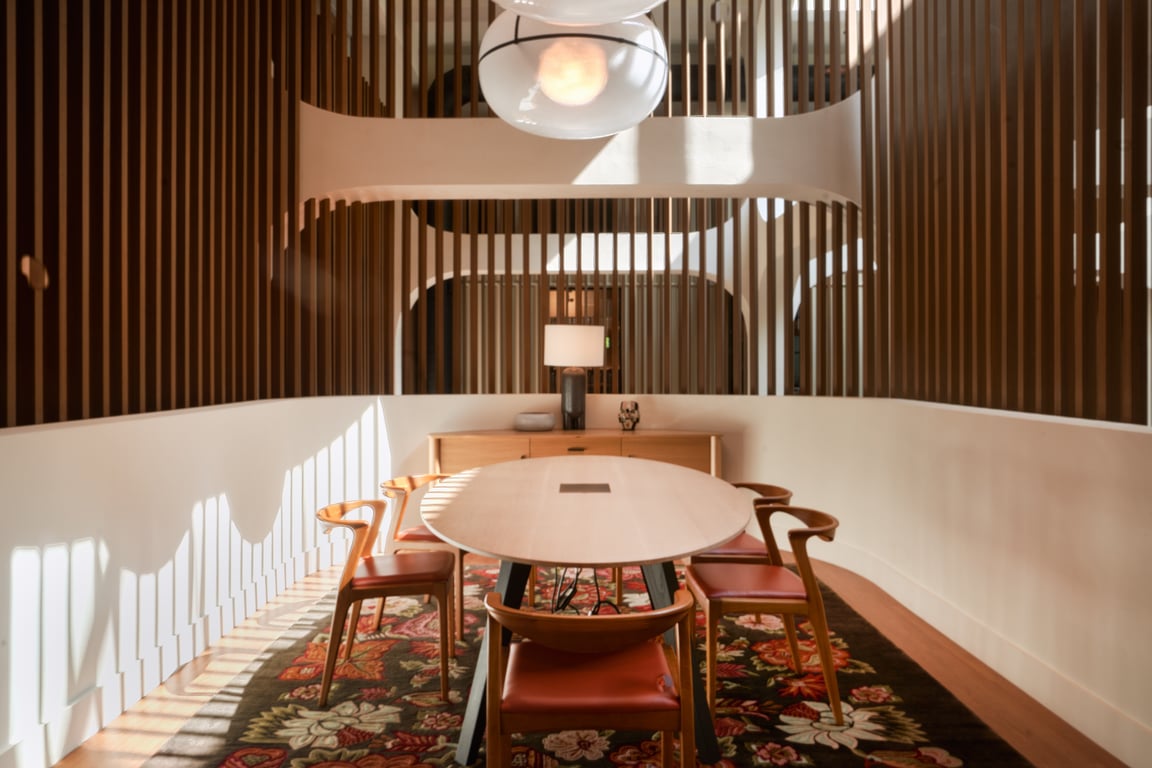 An interior shot of Lilypad Room